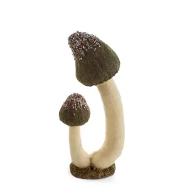 figurka-ozdoba-grzyby-16x17x37-zielona-kremowa
