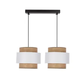 forni-lampa-wiszaca-czarny-2x40w-e27-abazur-bialy-orzechowy