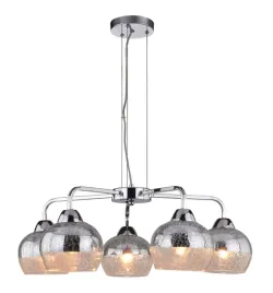 lampa-wiszaca-cromina-5x60w-e27-chrom