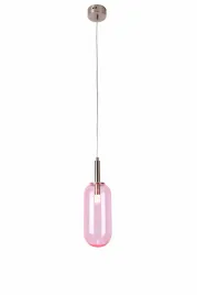 lampa-wiszaca-fiuggi-1x6w-led-rozowy