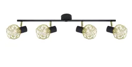 lampa-sufitowa-listwa-acrobat-4x40w-e14-czarny
