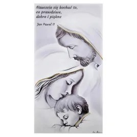 obraz-swietej-rodziny-malowany-na-drewnie-z-napisem-18x36-cm
