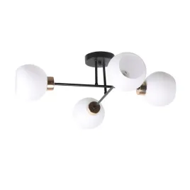 amanda-lampa-sufitowa-czarny-zloty-4x40-e27-klosz-bialy