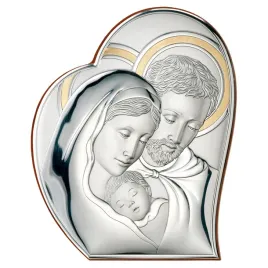 obraz-swietej-rodziny-srebrny-nowoczesny-ze-zloceniami-27x32-6-cm