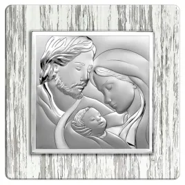 obraz-swietej-rodziny-srebrny-nowoczesny-w-drewnianej-ramie-23-5x23-5-cm
