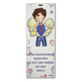 le-graziose-obrazek-malowany-sentencja-bohateror-rozmiar-6x15-cm