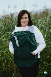 oslonka-softshell-na-nosidelko-litle-frog-green