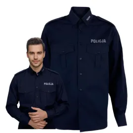 koszula-meska-sluzbowa-granatowa-dlugi-rekaw-policja-pagony-odblask-44c