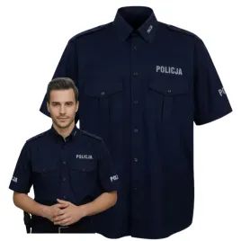 koszula-meska-policja-sluzbowa-krotki-rekaw-letnia-granatowa-kolnierzyk-37b
