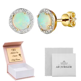 zlote-kolczyki-opale-i-diamenty-proba-585-elegancki-prezent
