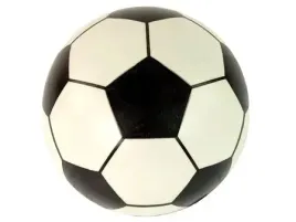 pilka-gumowa-bialo-czarna-23cm