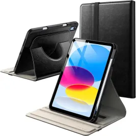 jetech-obrotowe-skorzane-etui-do-ipad-10-109-11-a16-czarne-stojak-uchwyt
