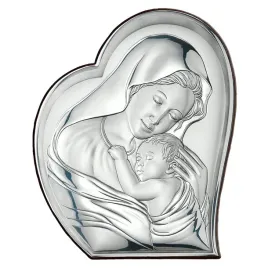 srebrny-obrazek-matka-boska-z-dzieciatkiem-w-sercu-12-1x14-6-cm