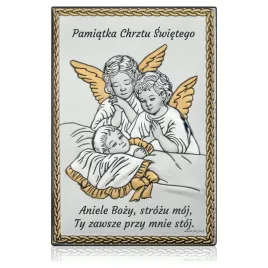 srebrny-obrazek-na-chrzest-aniolki-klasyczny-z-grawerem-rozmiar-10x14-cm