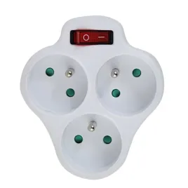 esperanza-rozgaleznik-elektryczny-3-gniazda-bialy-elk304w