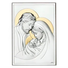 obraz-swietej-rodziny-srebrny-nowoczesny-do-salonu-or-rozmiar-18x24-cm
