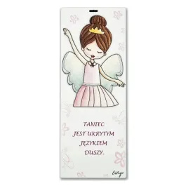 le-graziose-obrazek-malowany-sentencja-taniec-tancerka-or-rozmiar-6x15-cm