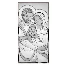 obraz-swietej-rodziny-srebrny-nowoczesny-or-rozmiar-15x30-cm