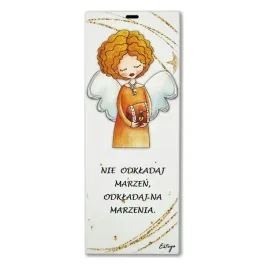 le-graziose-obrazek-malowany-sentencja-marzenia-or-rozmiar-6x15-cm