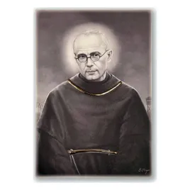 obraz-sw-maksymilian-kolbe-malowany-na-drewnie-or-rozmiar-11x17-cm