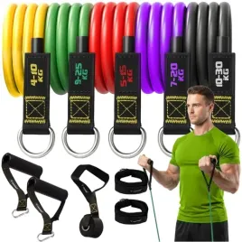 gumy-oporowe-do-cwiczen-5szt-trizand-do-100-kg-dlugie-ekspandery-treningowe