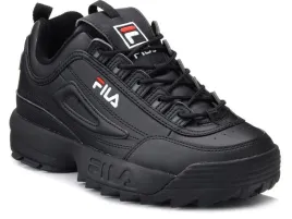 buty-sneakersy-sportowe-fila-disruptor-cale-czarne-na-grubej-podeszwie
