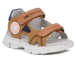 sandalki-dzieciece-chlopiece-wojtylko-25401-na-rzepy-skorzana-wkladka