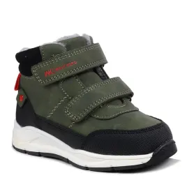 buty-zimowe-dzieciece-chlopiece-zielone-wojtylko-26092-ocieplane-na-rzep