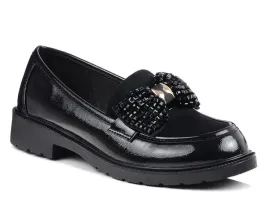polbuty-damskie-s-barski-hy52-319-czarne-wsuwane-lakierowane-eleganckie
