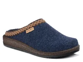 kapcie-damskie-cieple-filcowe-inblu-nl-09-pantofle-domowe-zakryte-palce