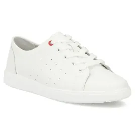 polbuty-damskie-cale-biale-filippo-dp7556-sneakersy-skorzane-sznurowane