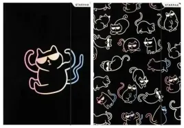 teczka-z-gumka-a4-kitty-black