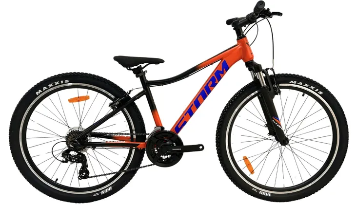 Rower MTB Storm Racer VBR 26 rama 15” pomarańczowo-czarny