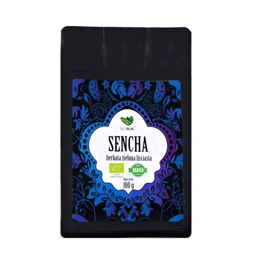 herbata-sencha-lisciasta-eko-100g-ecoblik-forma-lisciasta