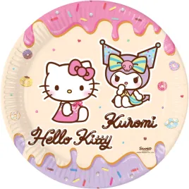 talerze-papierowe-hello-kitty-and-kuromi-23cm-8-szt