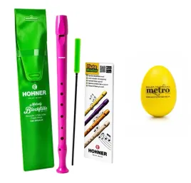 flet-prosty-sopranowy-do-szkoly-hohner-9508-violet-fioletowy-maracas