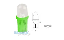 zarowka-bosma-12v-1-led-standard-t10-green-mat-blister