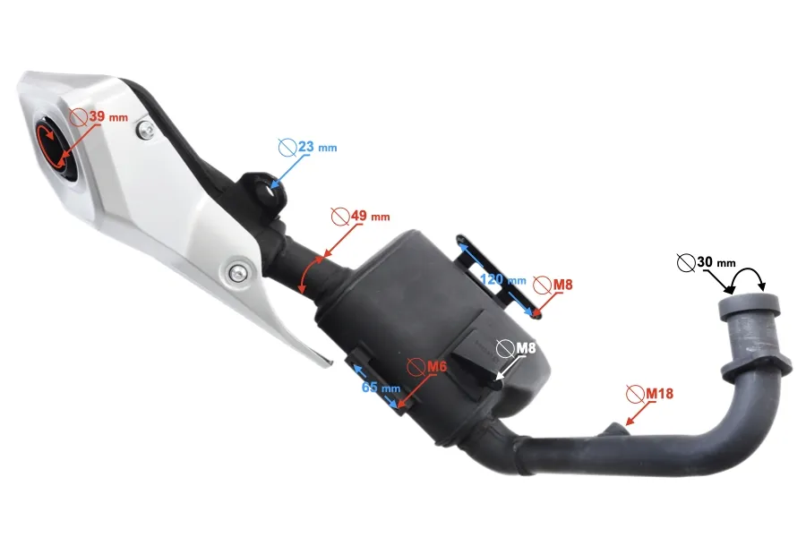 tlumik-voge-300-r-stan-nowy