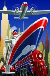 plakat-fototapeta-papierowa-point-of-departure-115x175cm