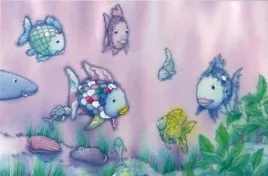 plakat-fototapeta-papierowa-the-rainbow-fish-175x115cm