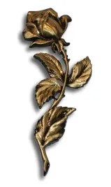 roza-zgieta-w-lewo-wys-24-cm-odlew-mosiezny-front-zolty-czernione-boki