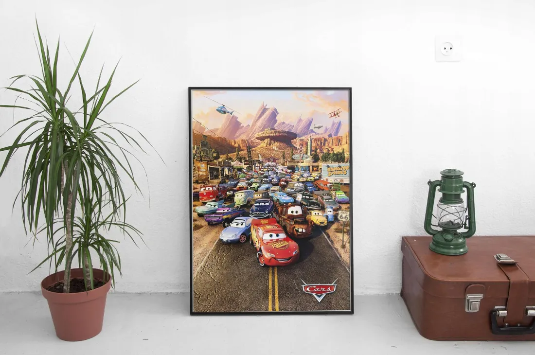 Plakat A3 grafika wzór AUTA CARS 01 – 44900439 - ERLI.pl