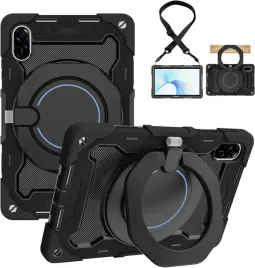 roiskin-etui-360-honor-pad-x8a-x9-11-5-2023-podstawka-ring-pasek-czarne