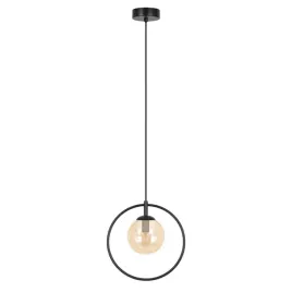 lampa-wiszaca-venta-k-5476-czarny-bursztynowy-minimalistyczna-stylowa