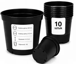 doniczka-okragla-10l-fi-22cm-kontener-produkcyjny-zestaw-10-sztuk