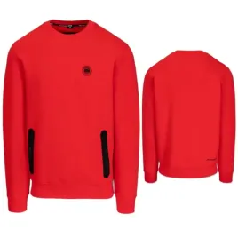 pitbull-west-coast-meska-bluza-crewneck-dogwood-czerwona-rozmiar-s