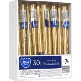 swieca-stolowa-stozek-bispol-7h-245cm-s30-1-30-zloty-metalik-30szt
