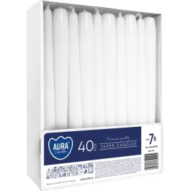 swieca-stolowa-stozek-bispol-7h-245cm-s30-40-biala-40szt