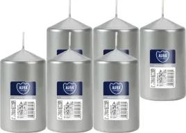 swieca-walec-bispol-30h-10cm-sw60-100-srebrny-metalik-6szt