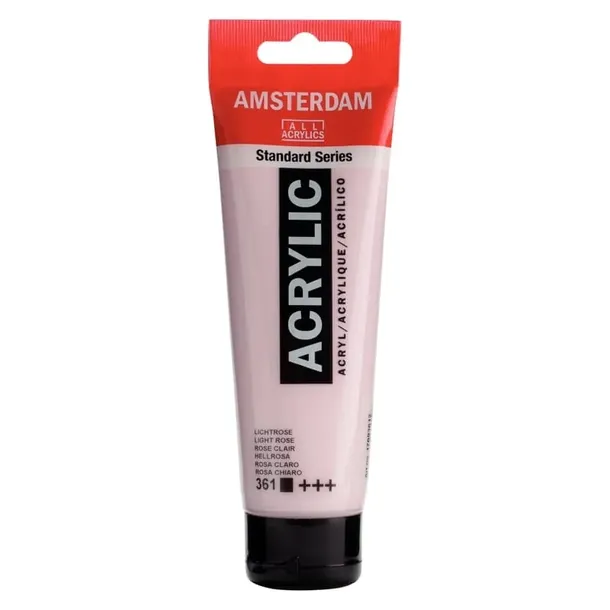 Farba akrylowa AMSTERDAM 120ml (361 - Light Rose)